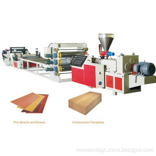 PVC Wood-Plastic Sheet Extrusion Line